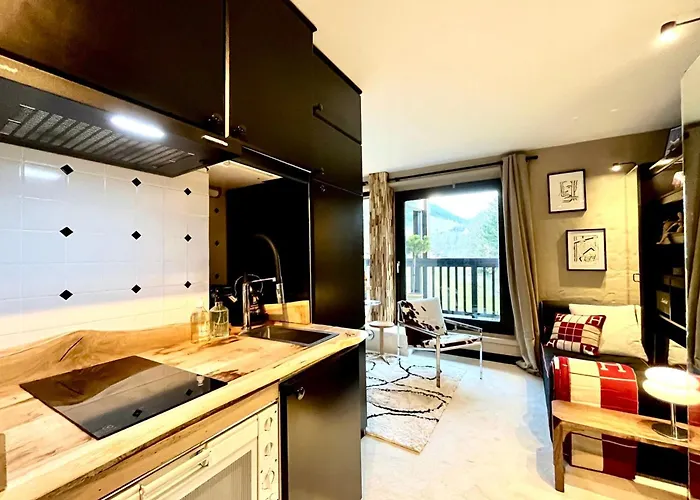 Apartmán Bright With Balcony And Pool Megève